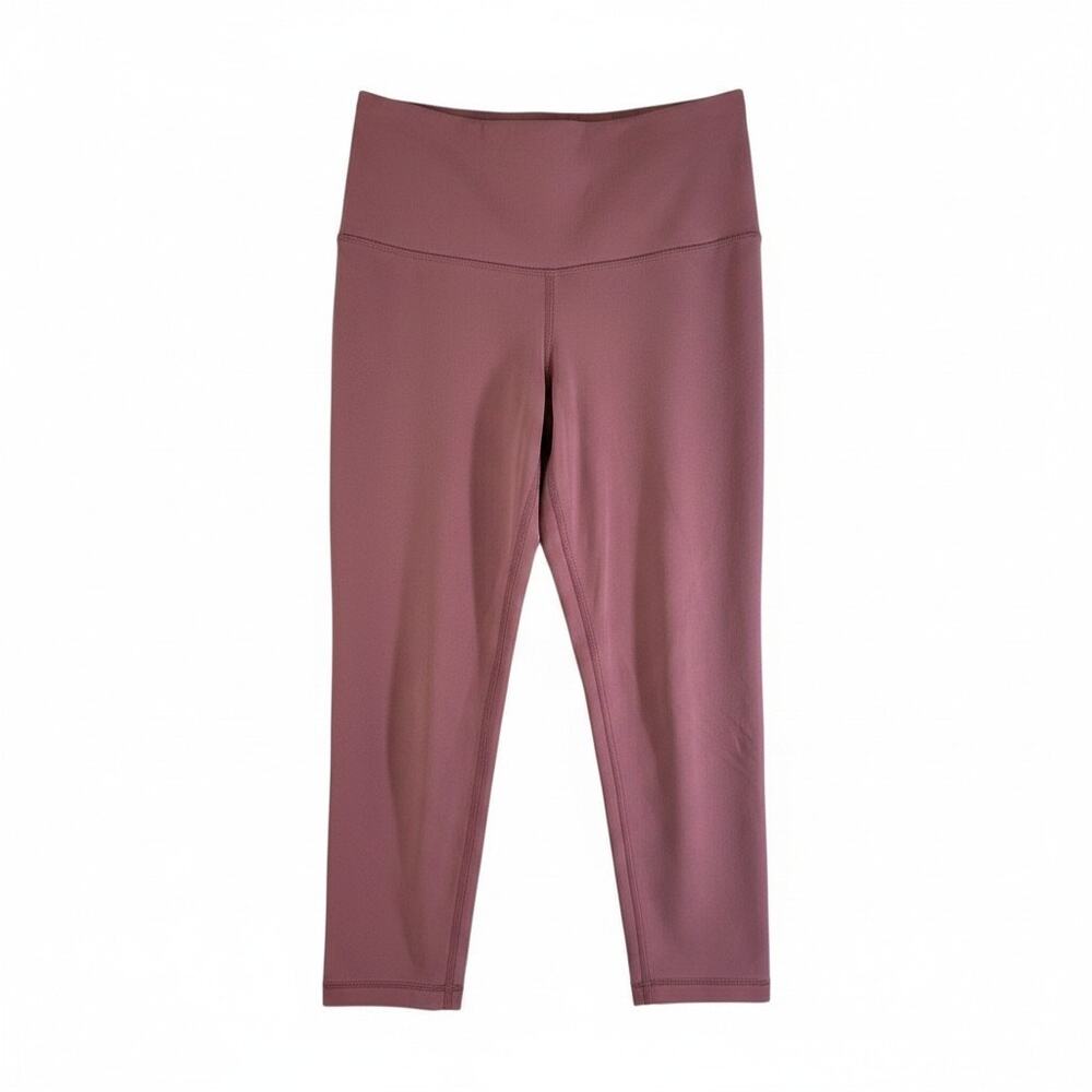 Yogalicious Women Cropped Workout Leggings Blush Pink XS Activewear Gym Coquette